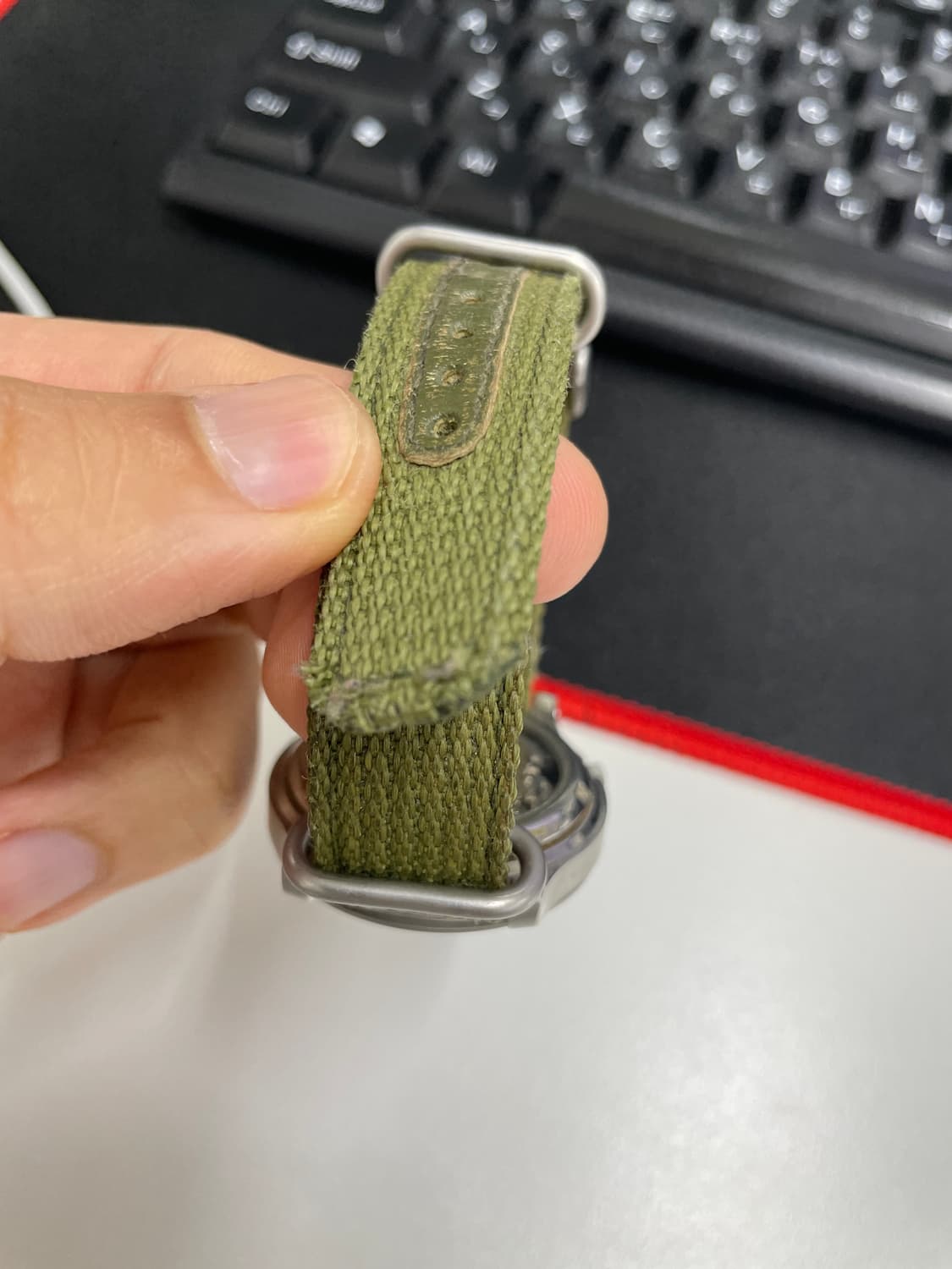 세이코 snk805 오토매틱 올리브 상품이미지7