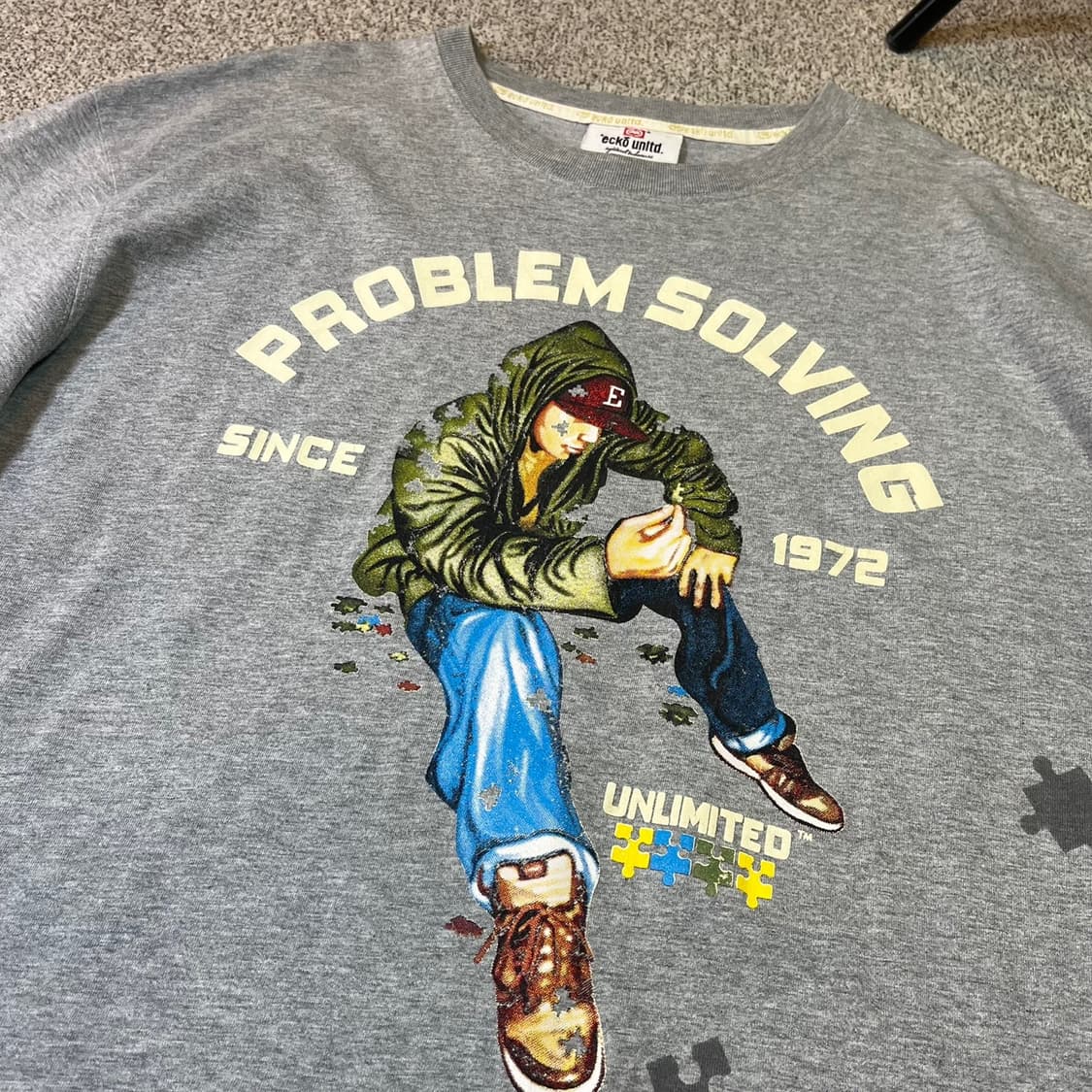 • 에코 언리미티드 올드스쿨 그래픽 티셔츠 상품이미지2