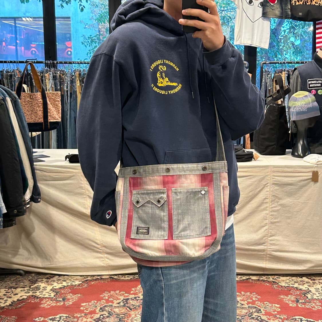 요시다 포터 70주년 한정판 리버서블 양면 크로스백 가방 상품이미지10