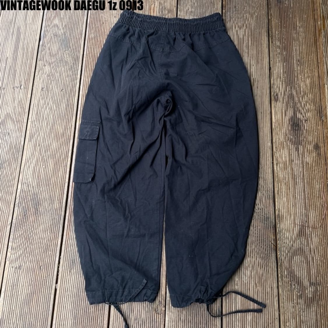 90 나이키 밑단스트링 조거팬츠 상품이미지5