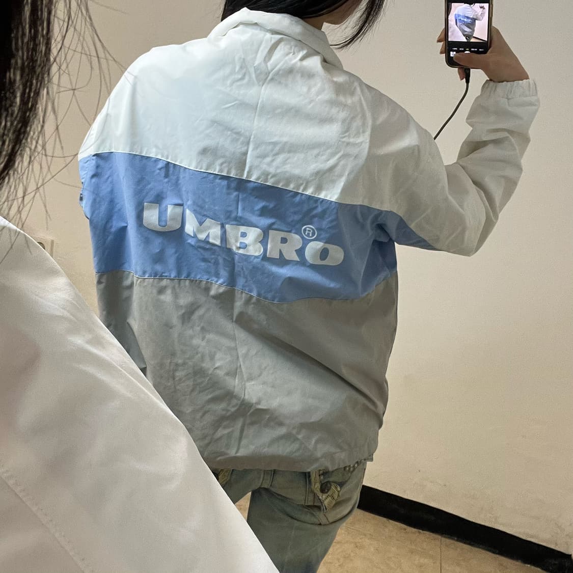 Umbro sky blue anorak 상품이미지3