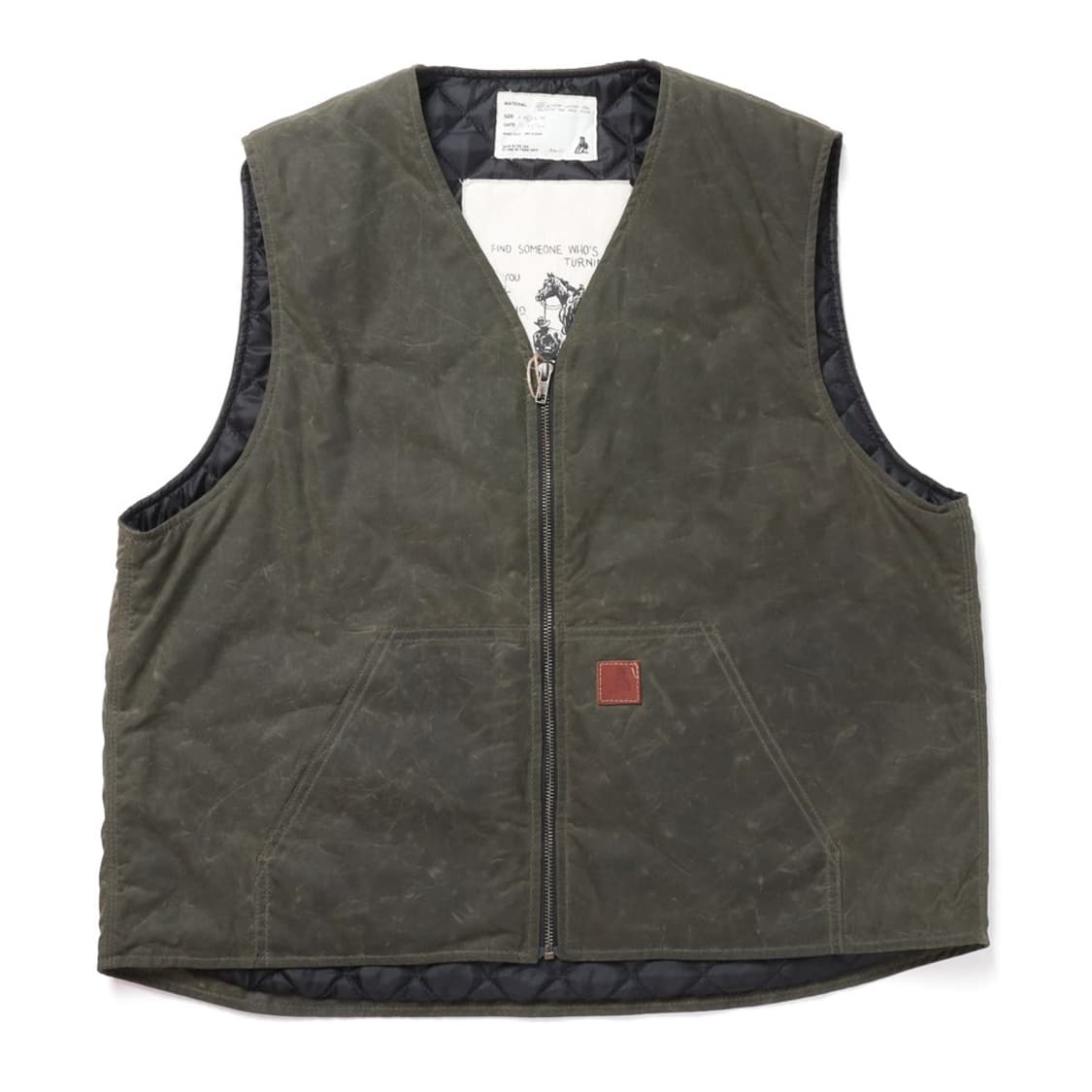 One of Thesedays Cotton Canvas Vest

 상품이미지1