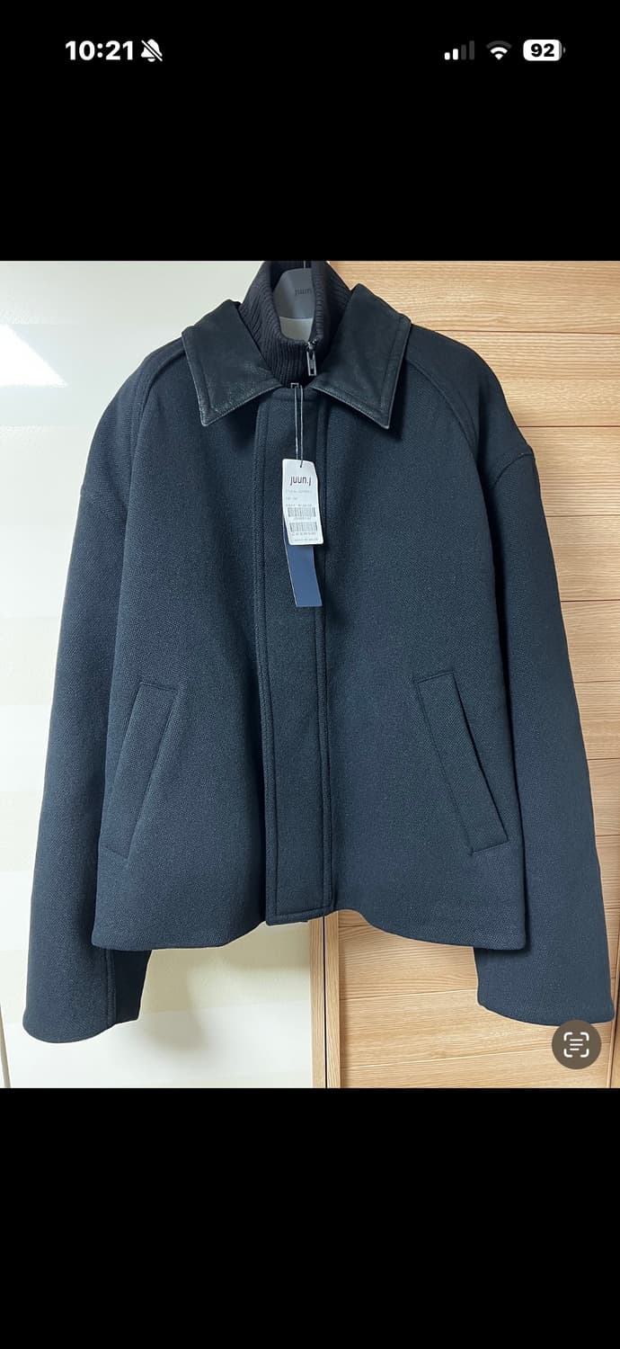 준지 니트레이어드 숏코트 48사이즈 판매합니다. 상품이미지1