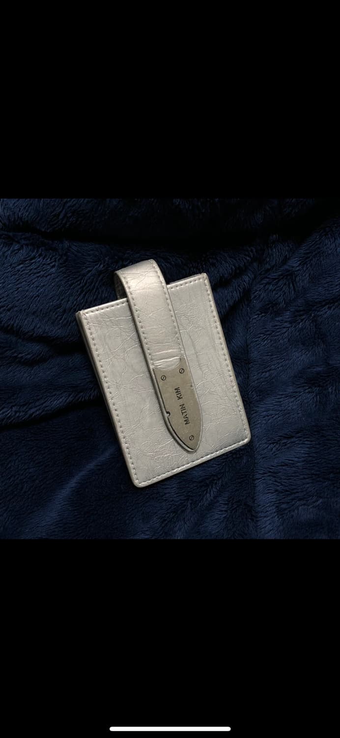 마뗑킴 아코디언 네클리스 지갑 실버 상품이미지2