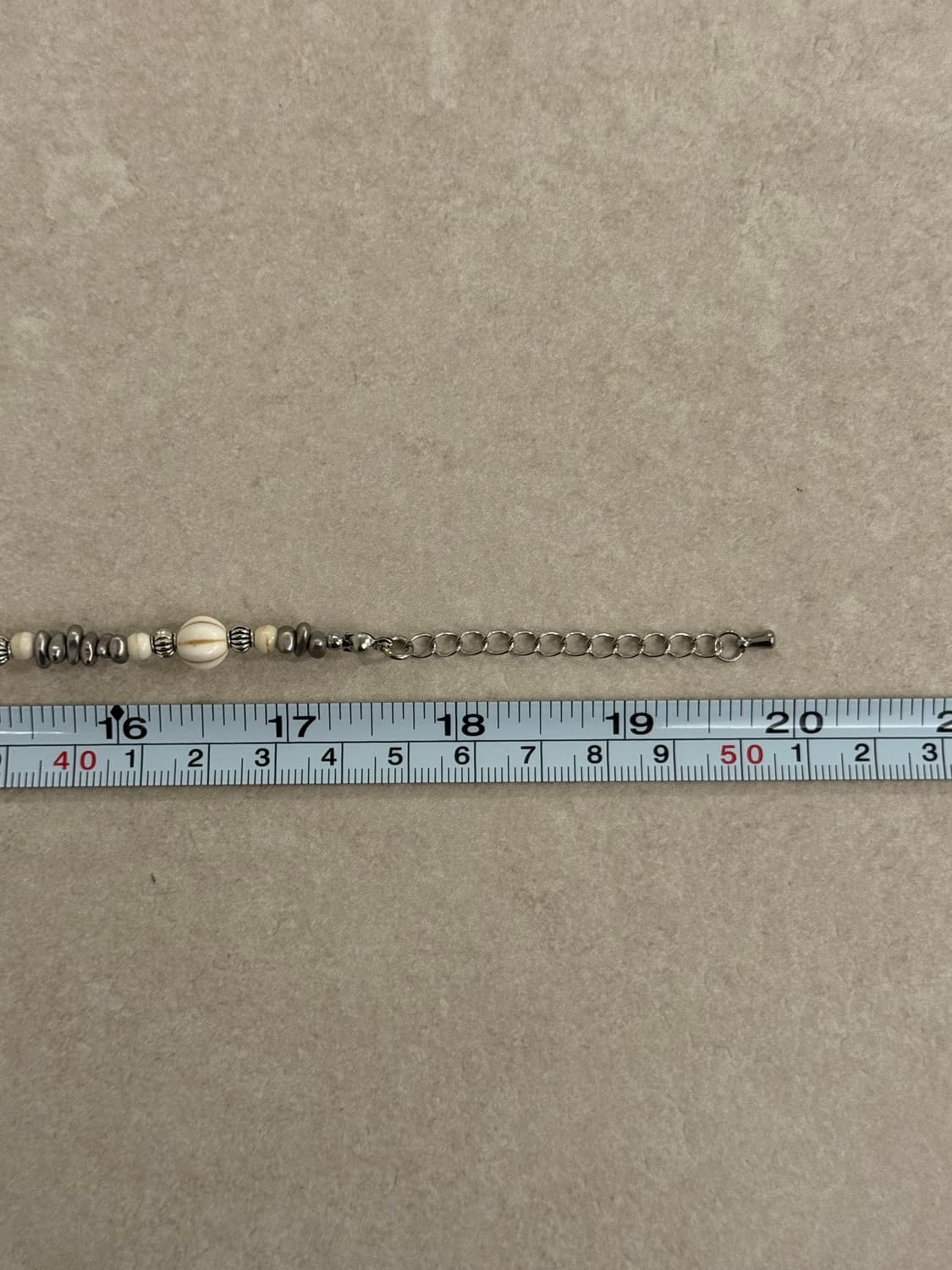 산호 호박석 헤마타이트 레이어드 목걸이 상품이미지3