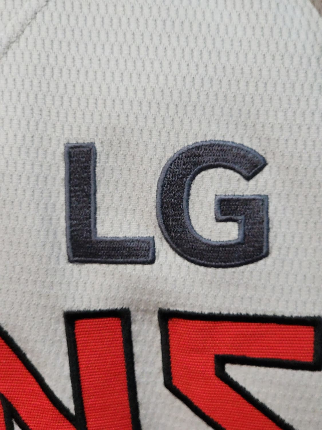 (XL) 엘지트윈스 야구져지 반팔 LG 최우혁 마킹 유니폼  상품이미지3