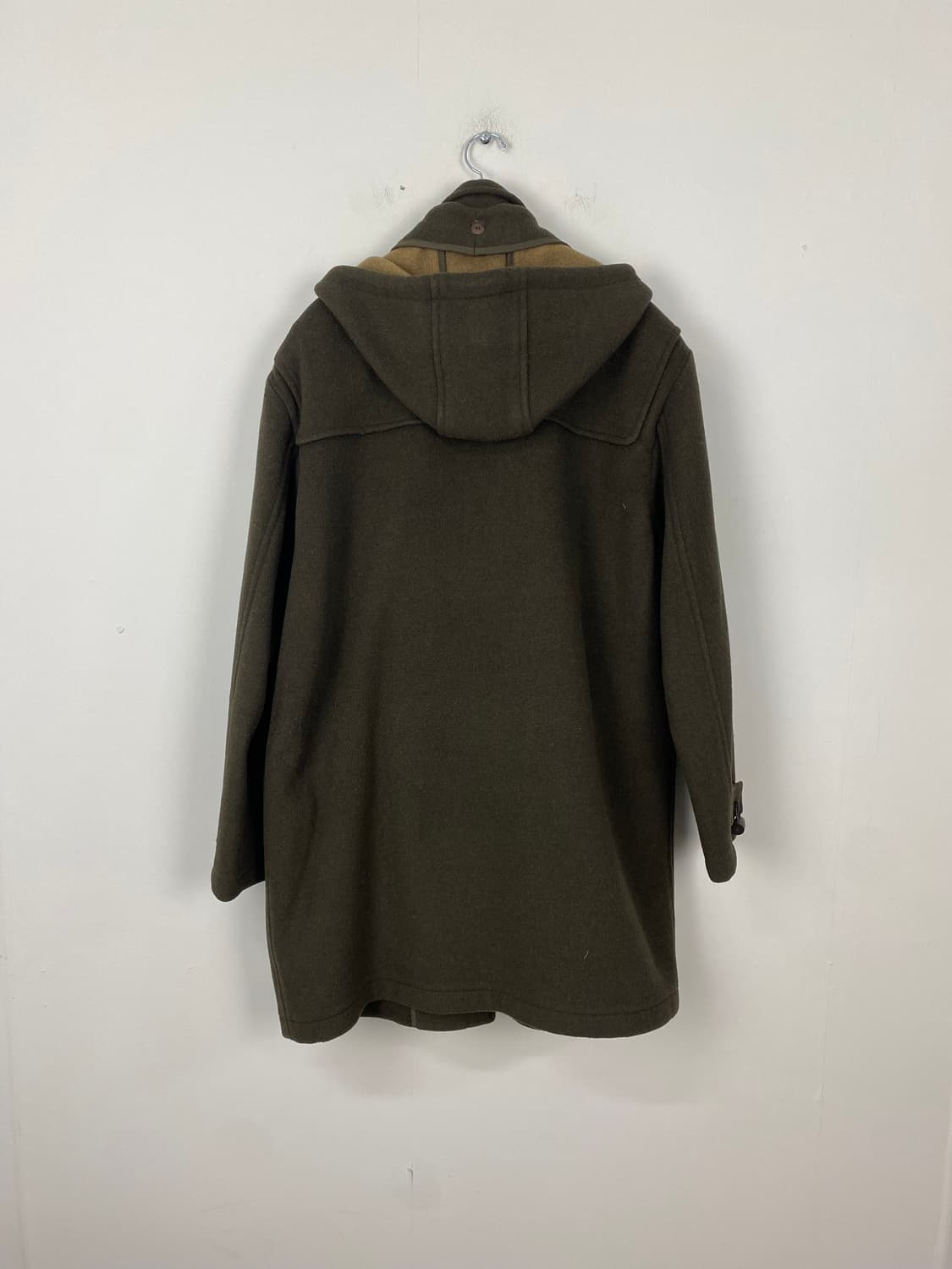 헨리코튼 카키브라운 울 혼방 더플 코트 95 상품이미지2