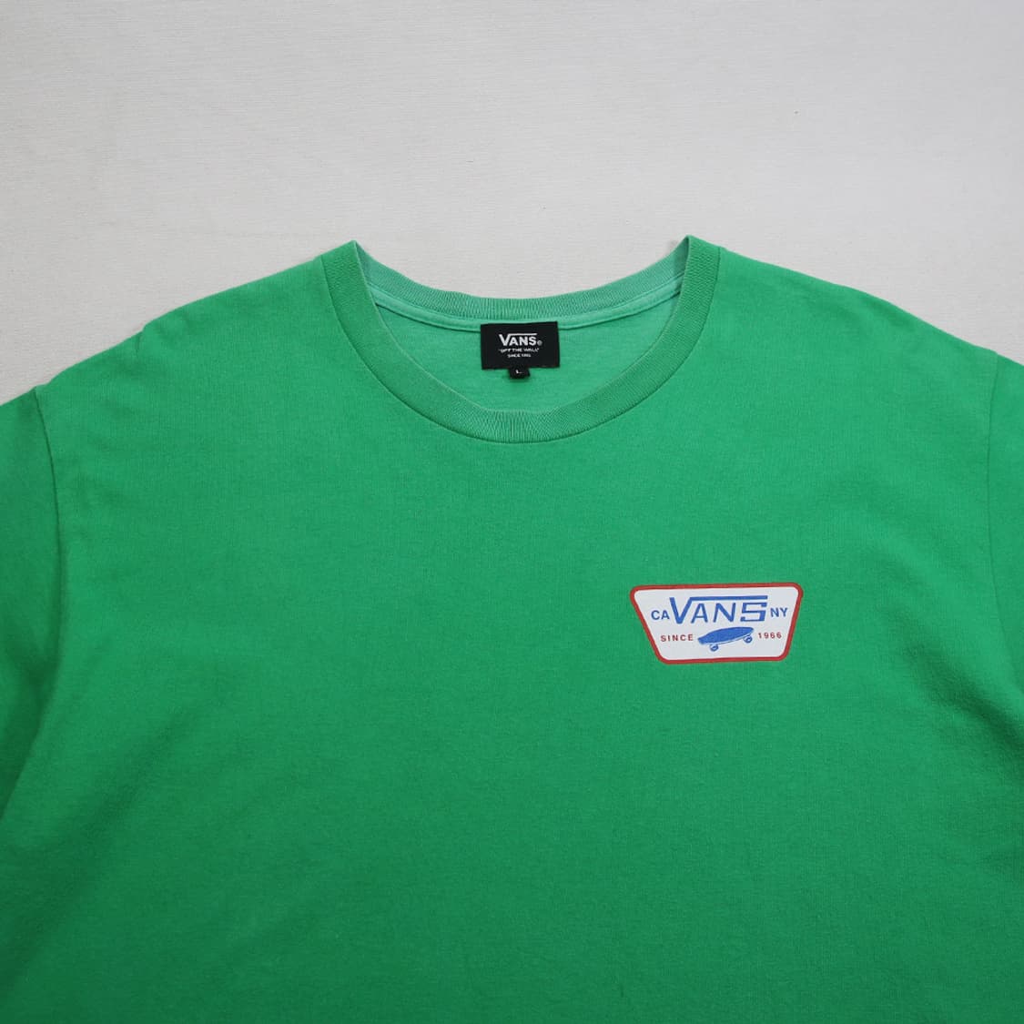 (착용컷) VANS 프린팅 반팔 티셔츠 (남성용 100-103) 상품이미지5