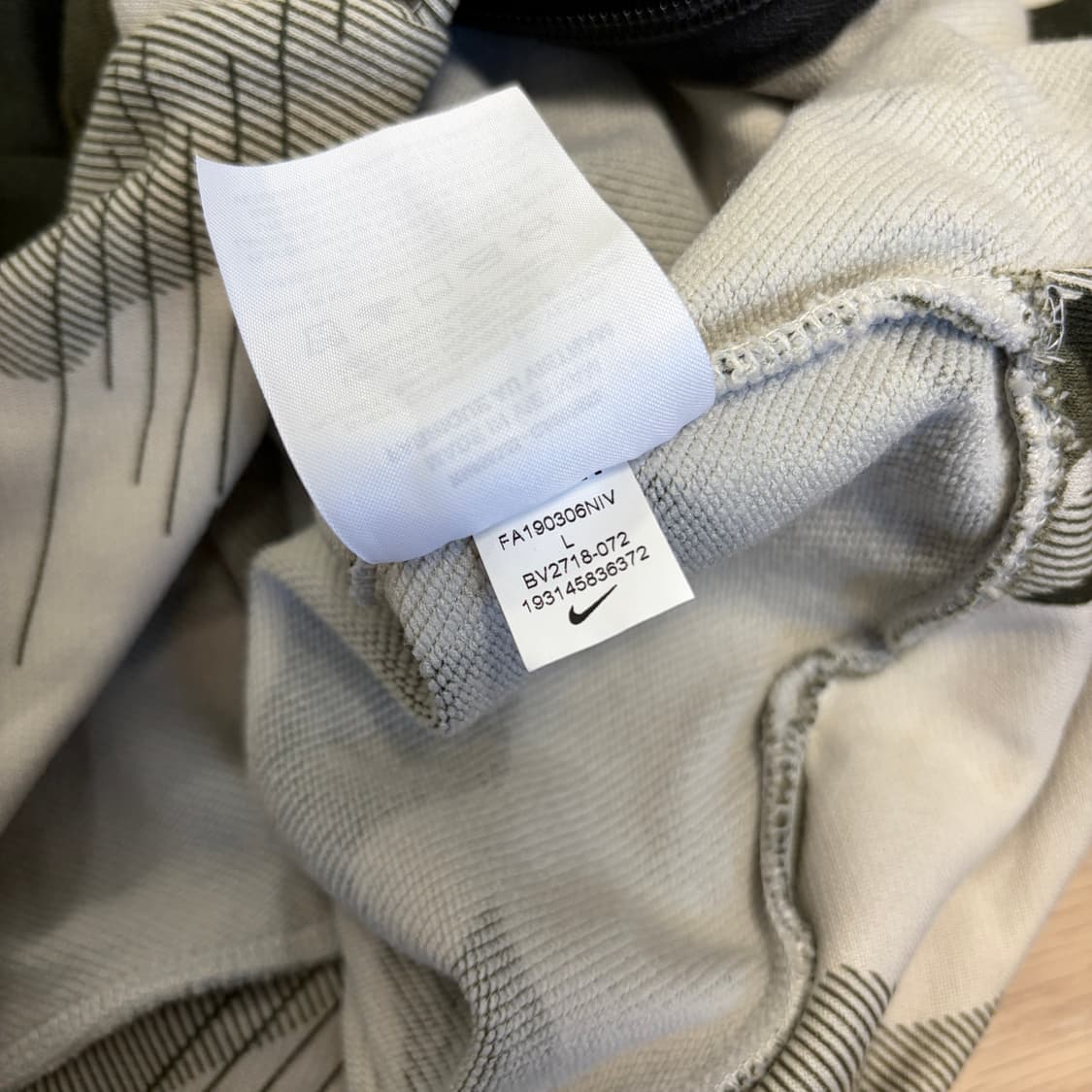 나이키 드라이 핏 카모 후드집업 상품이미지4