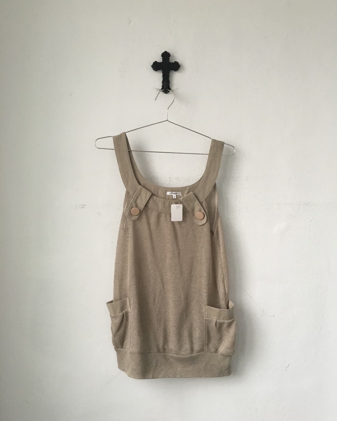 Net layered sleeveless 상품이미지1