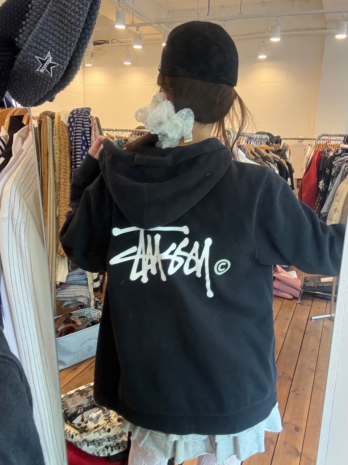 스투시 베이직 후드집업 상품이미지6