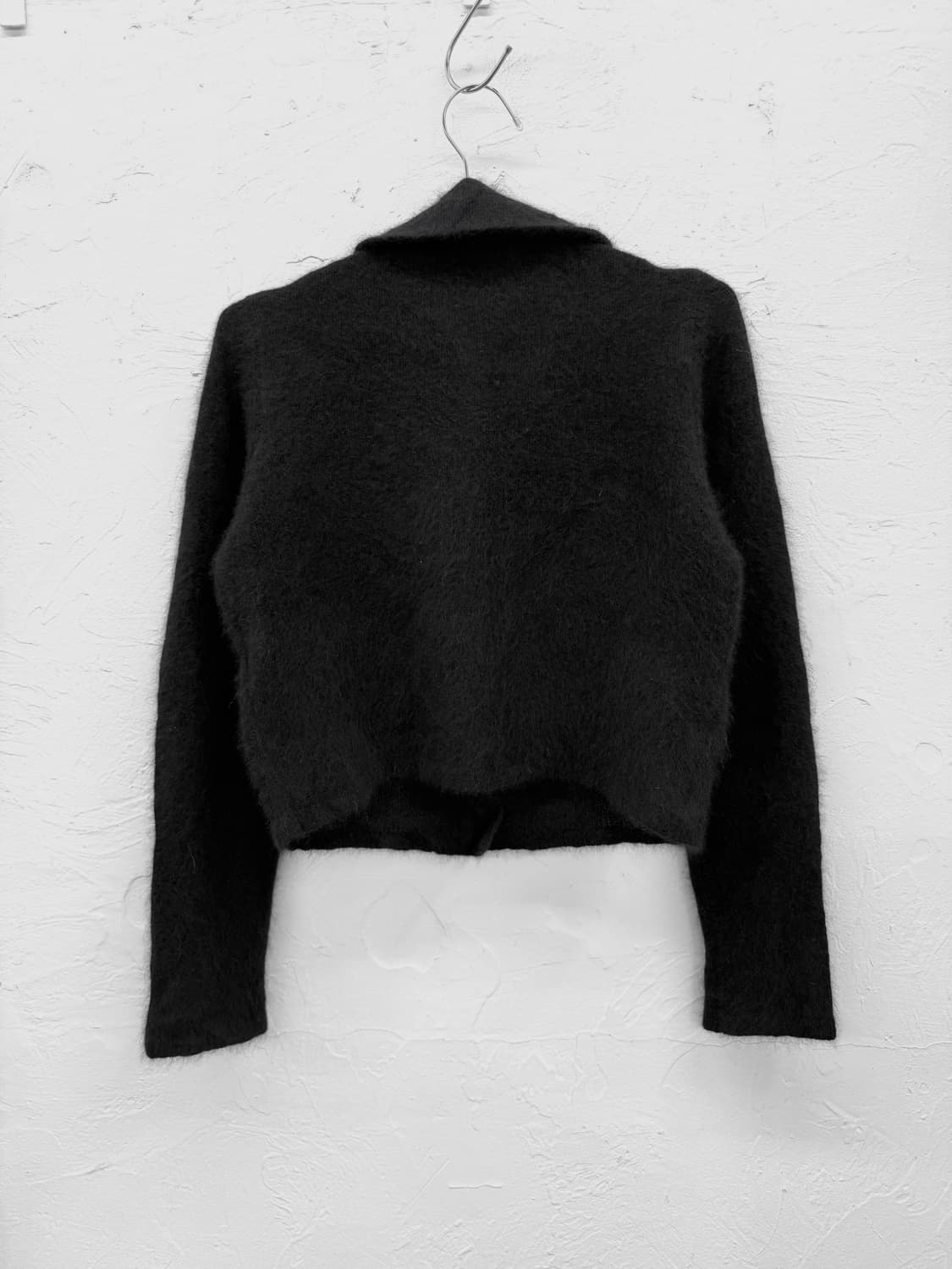 trois bonheurs 페렛 헤어 크롭 자켓 상품이미지5