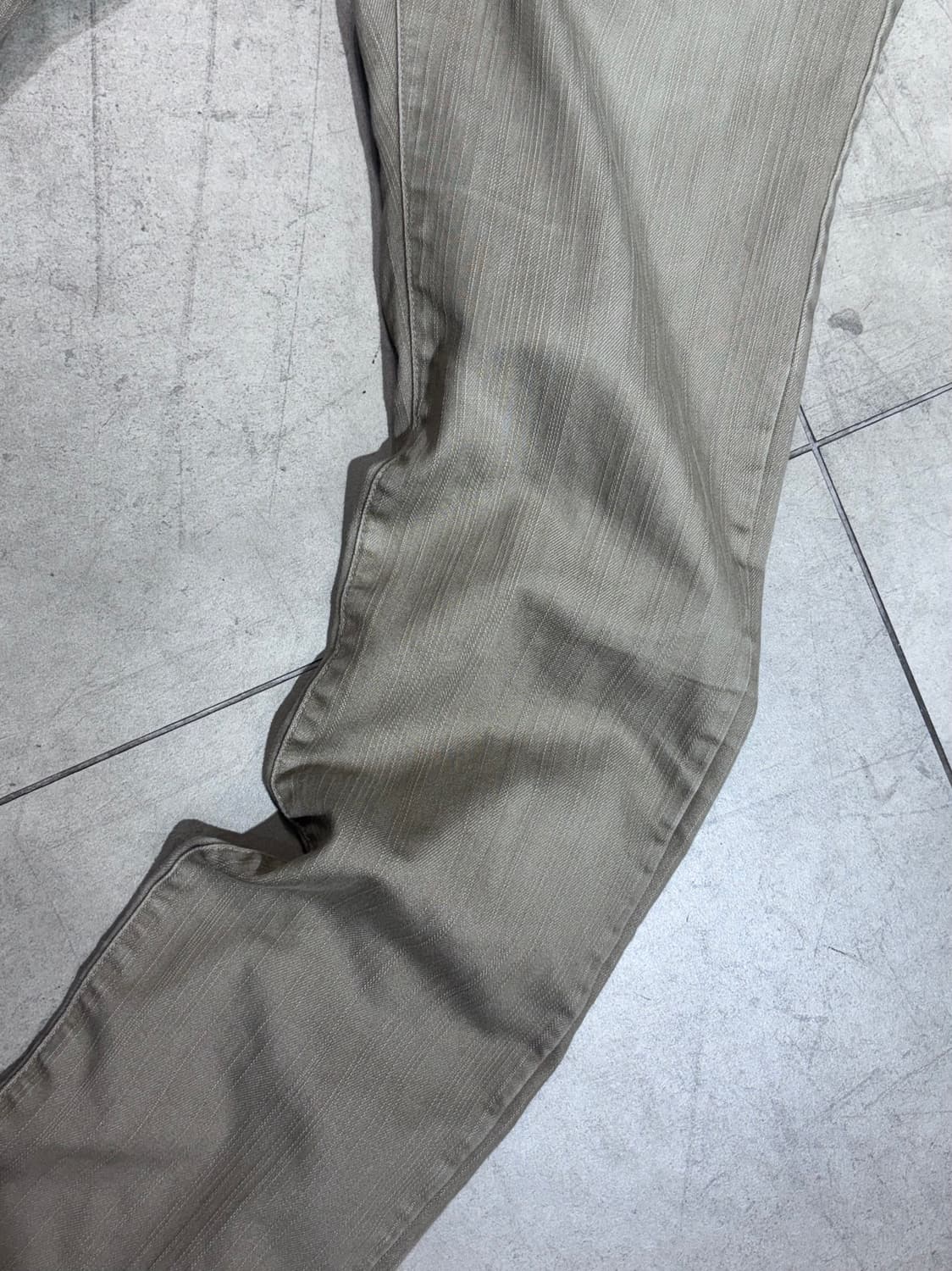 Katharine Hamnett 베이지 워싱 팬츠 바지 상품이미지5