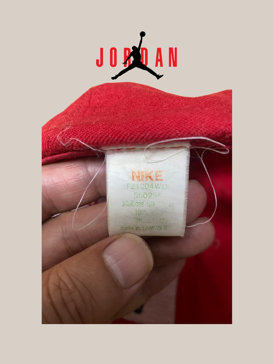 90s Jordan snap back 상품이미지5