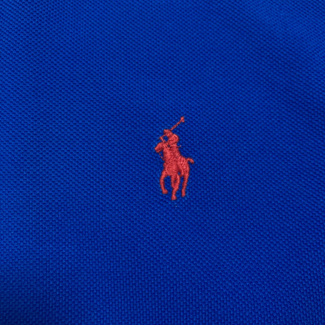 폴로 랄프로렌 스몰 포니 로고 블루 카라 반팔티 상품이미지2