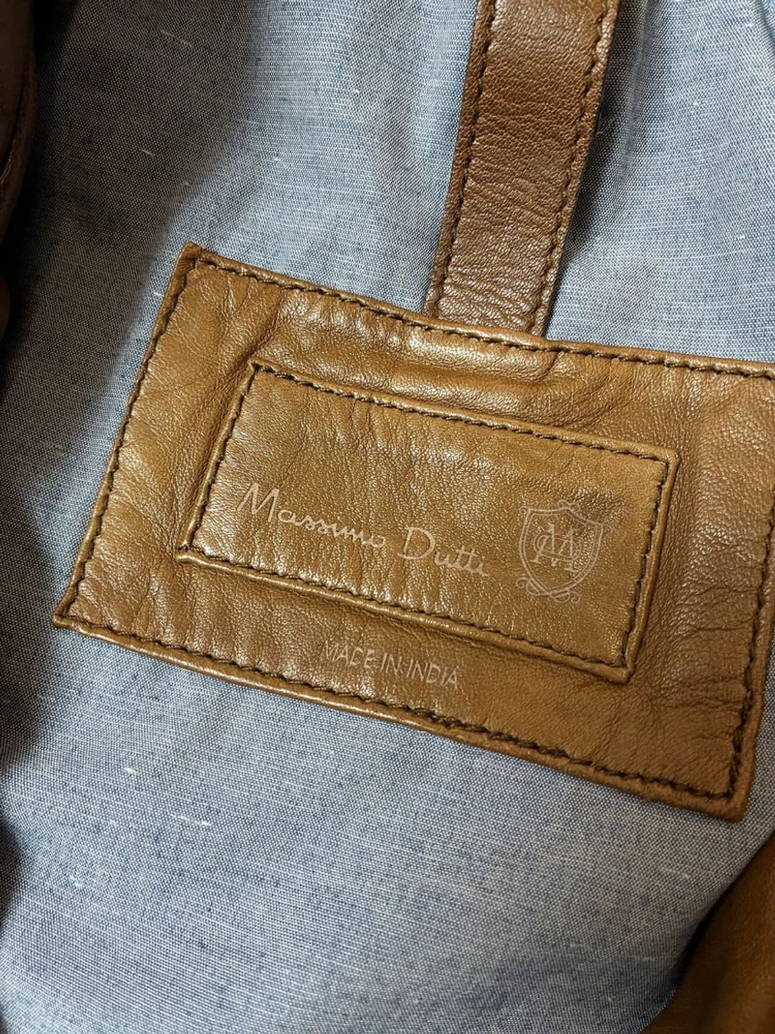 마시모두띠 Massimo Dutti 싱글 라이더 양가죽 자켓 PN6685 상품이미지8