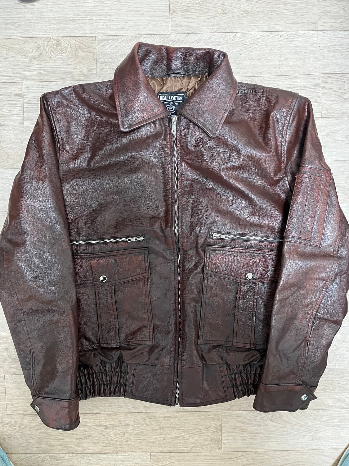 빈티지 리얼레더가죽자켓 상품이미지1