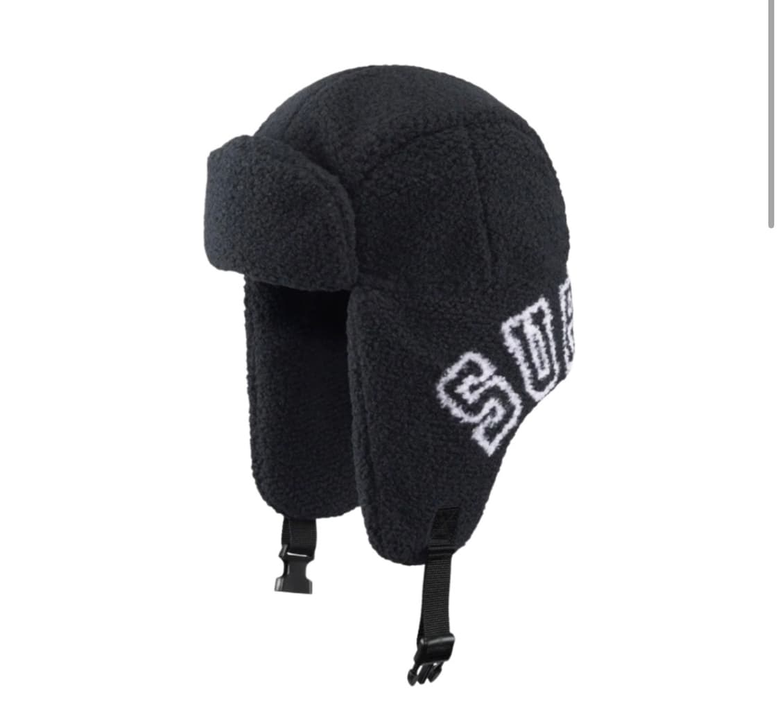 슈프림 셔링 트루퍼 블랙 - 23FW m/l사이즈 상품이미지1