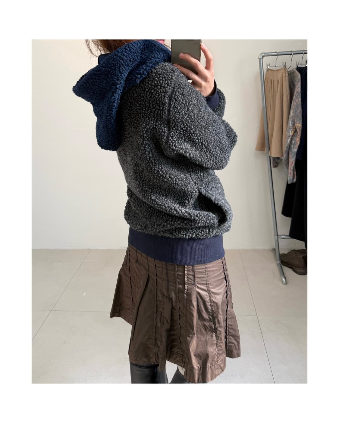 Vivienne westwood man 쉐르파 집업 상품이미지3