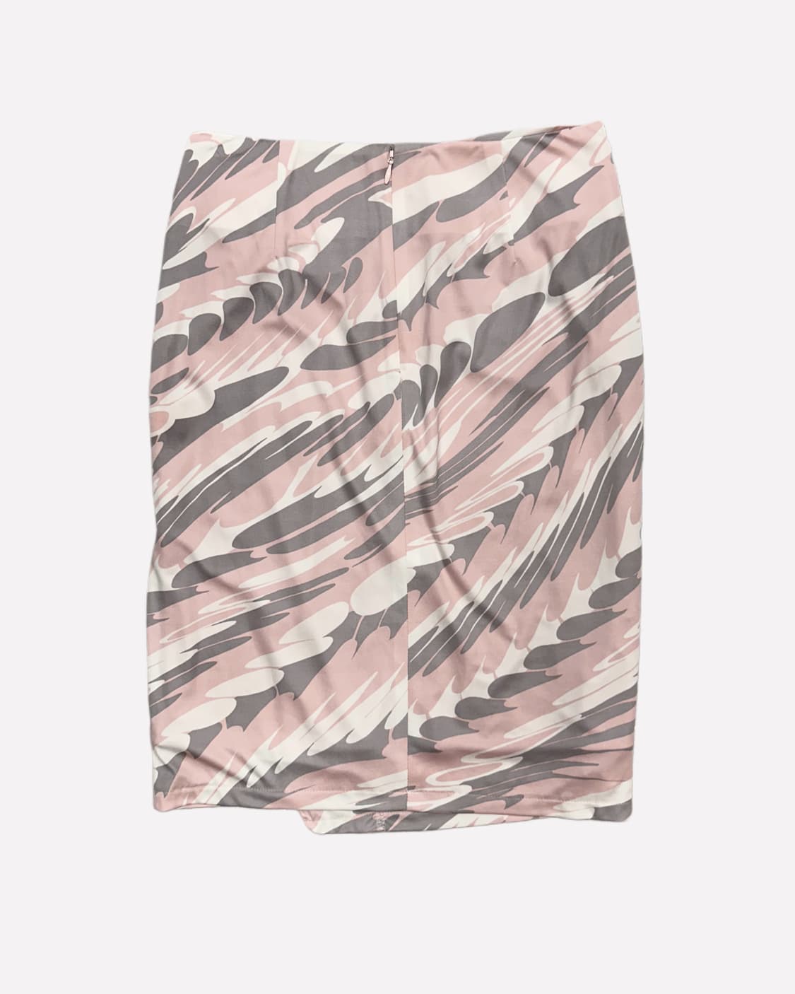 pink pattern drape silky skirt 상품이미지4