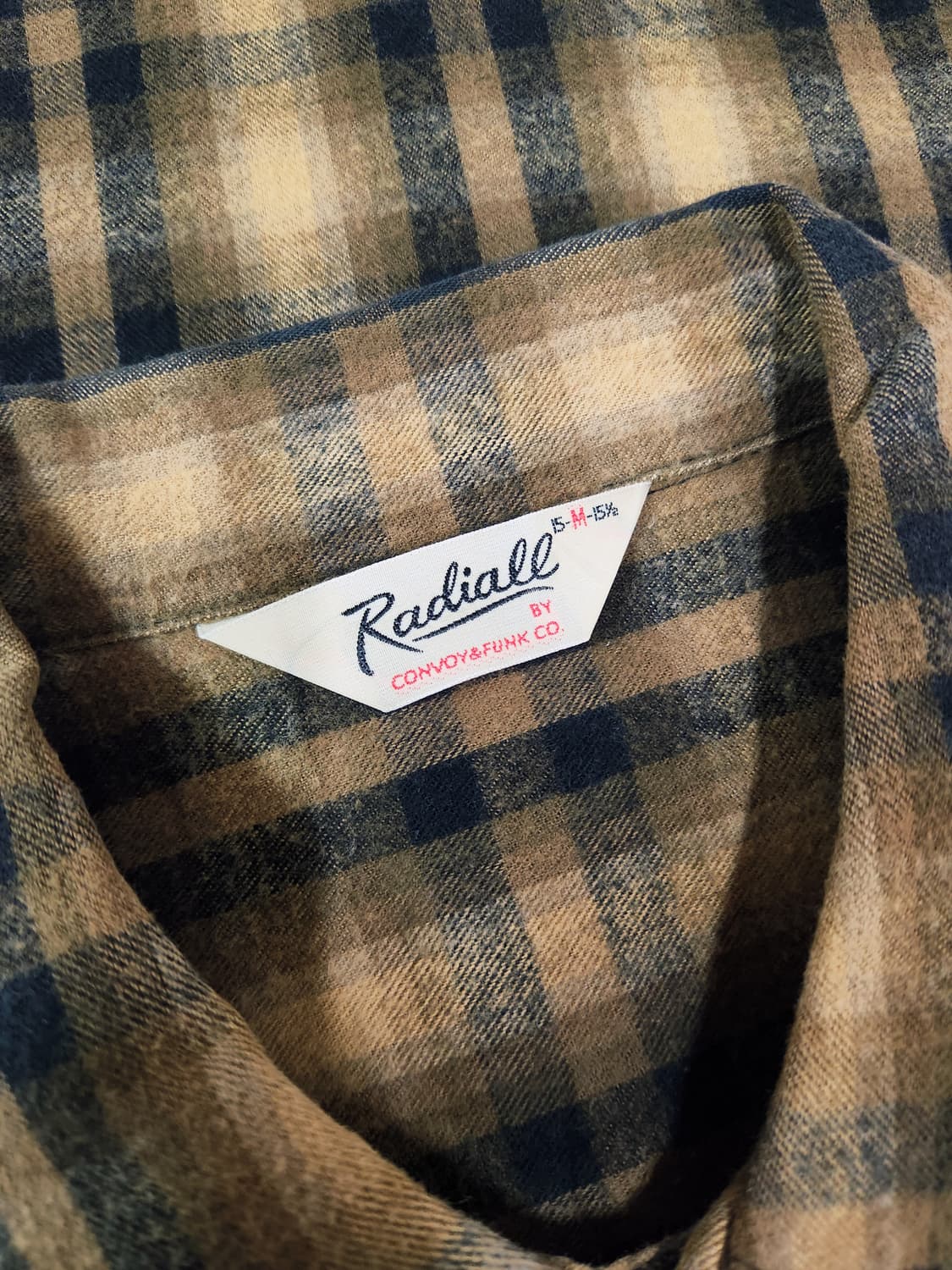 radiall japan 옐로우 더블 포켓 플란넬 셔츠 상품이미지7