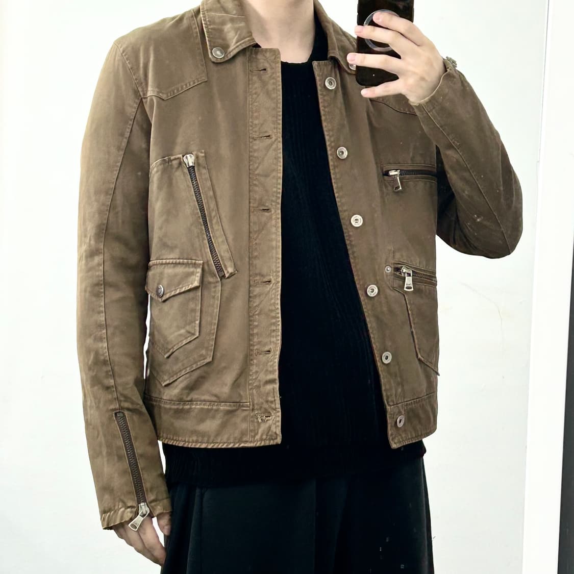 돌체앤가바나 아카이브 멀티지퍼 자켓 상품이미지3