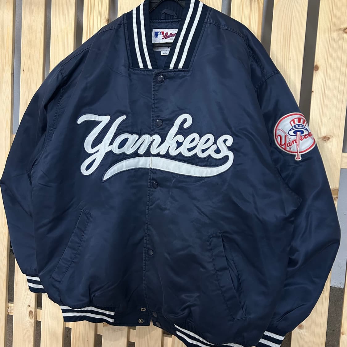 (XL) 마제스틱 양키스 스타디움 바시티 자켓 상품이미지3