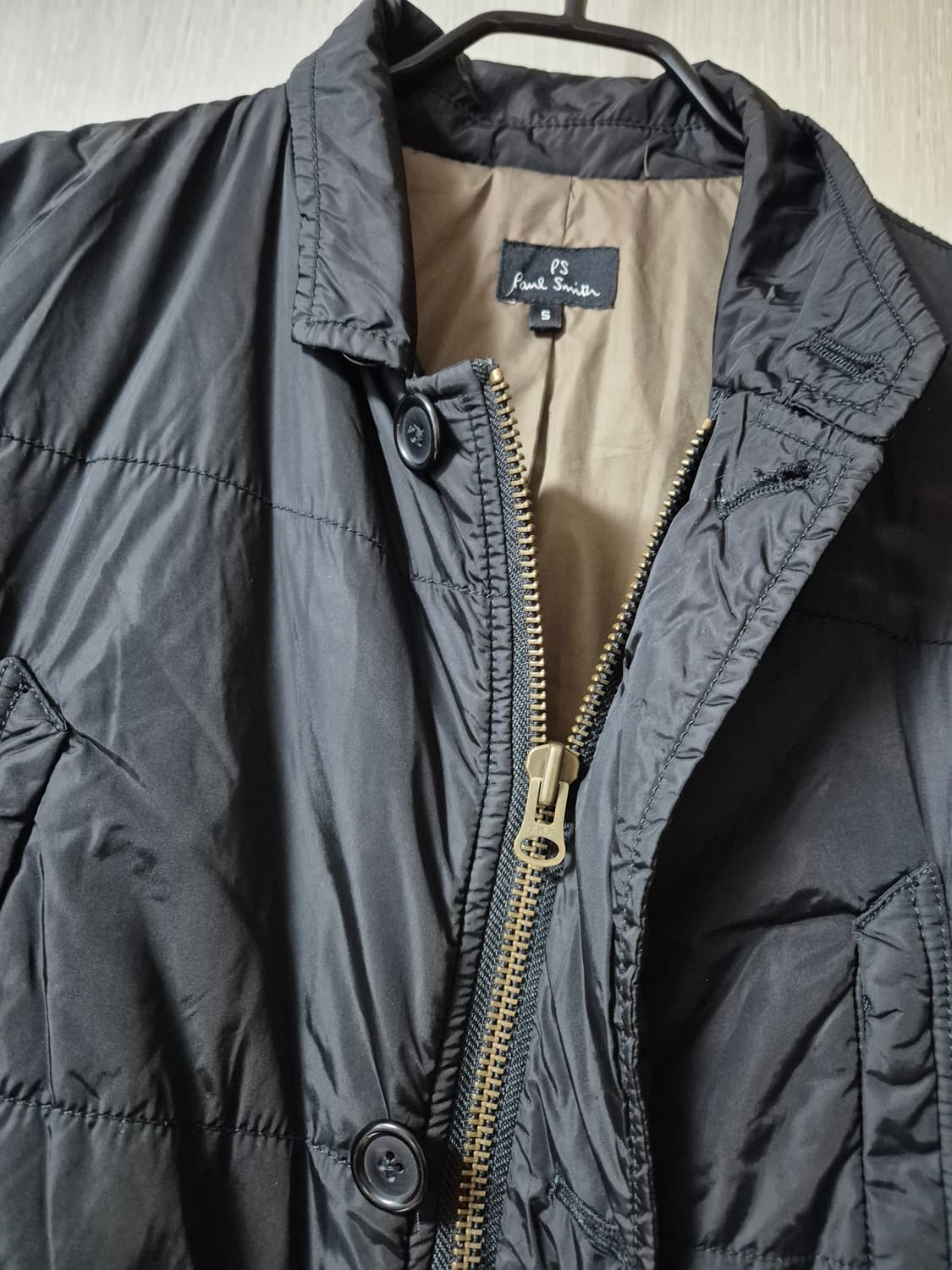 폴스미스 블랙 퀼팅 자켓 누빔자켓 S (90-95)남성 상품이미지5