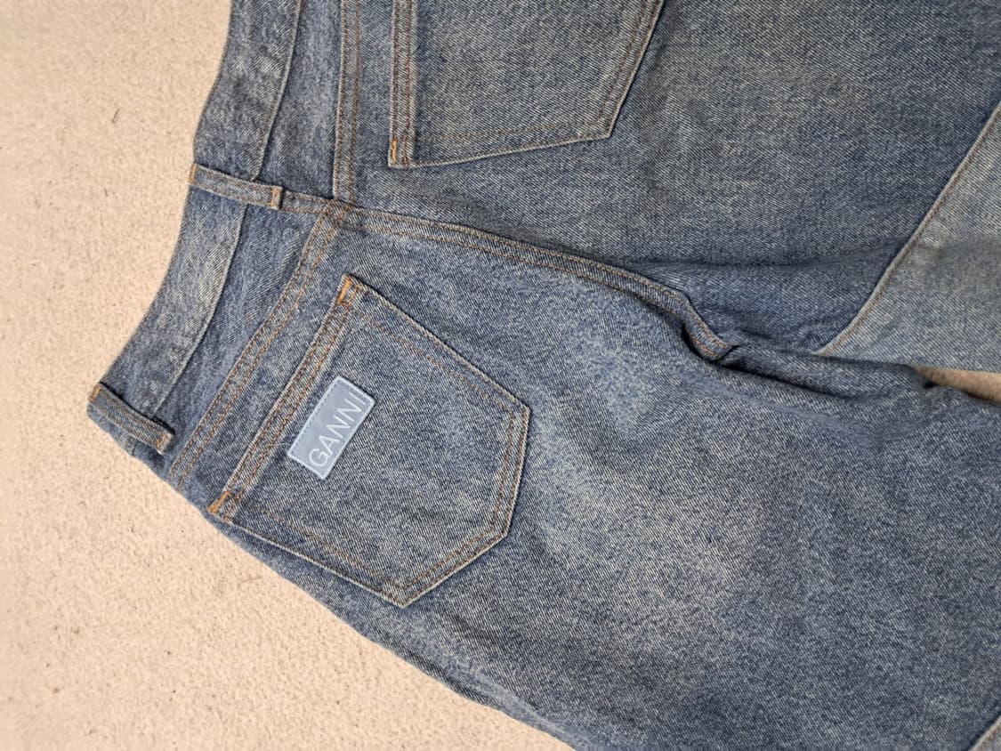 가니 미시 크롭 데님  상품이미지4