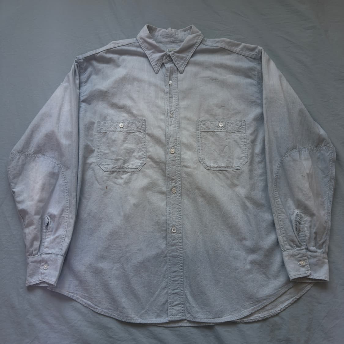 [3] 아프레쎄 25AW 빈티지 샴브레이 셔츠 상품이미지1