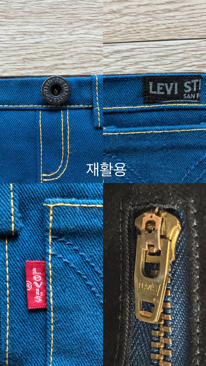 Levi's 511 demin Remake wallet 상품이미지8