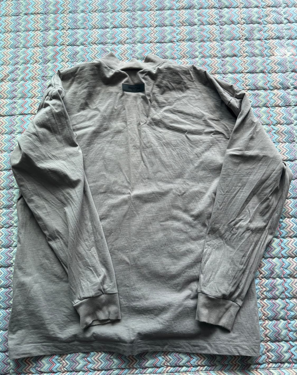 (M) 에센셜 롱슬리브 티셔츠 데저트 토프 상품이미지2