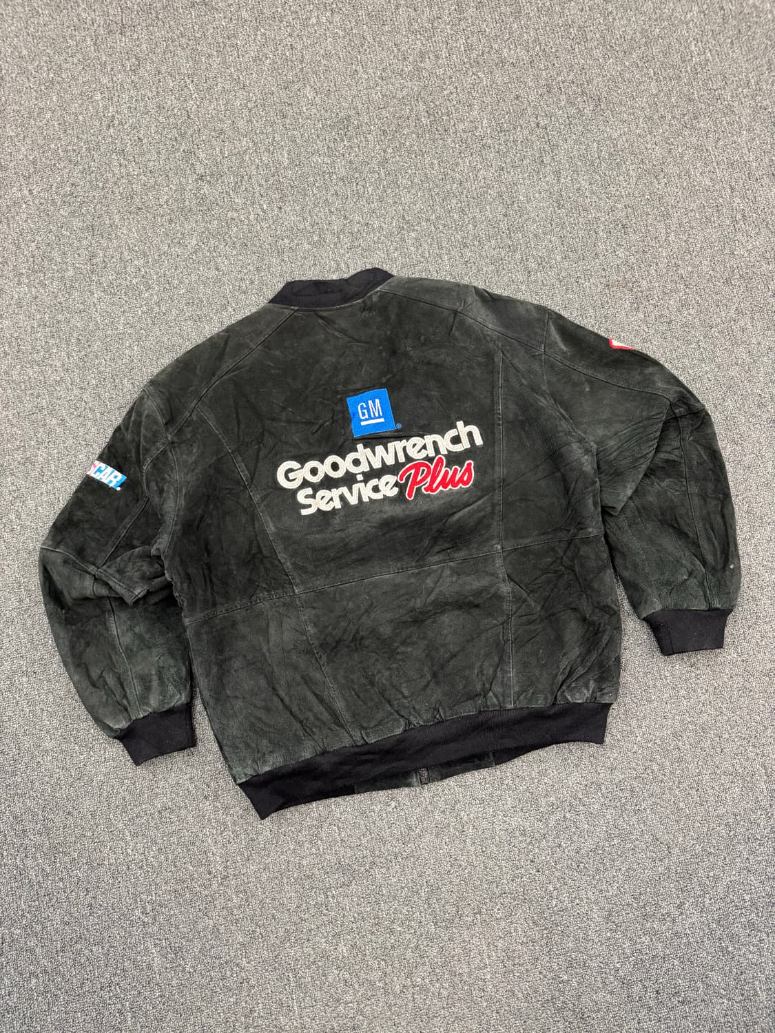 S)제프 해밀턴 빈티지 GM 굿렌치 서비스 플러스 레이싱 자켓 상품이미지6