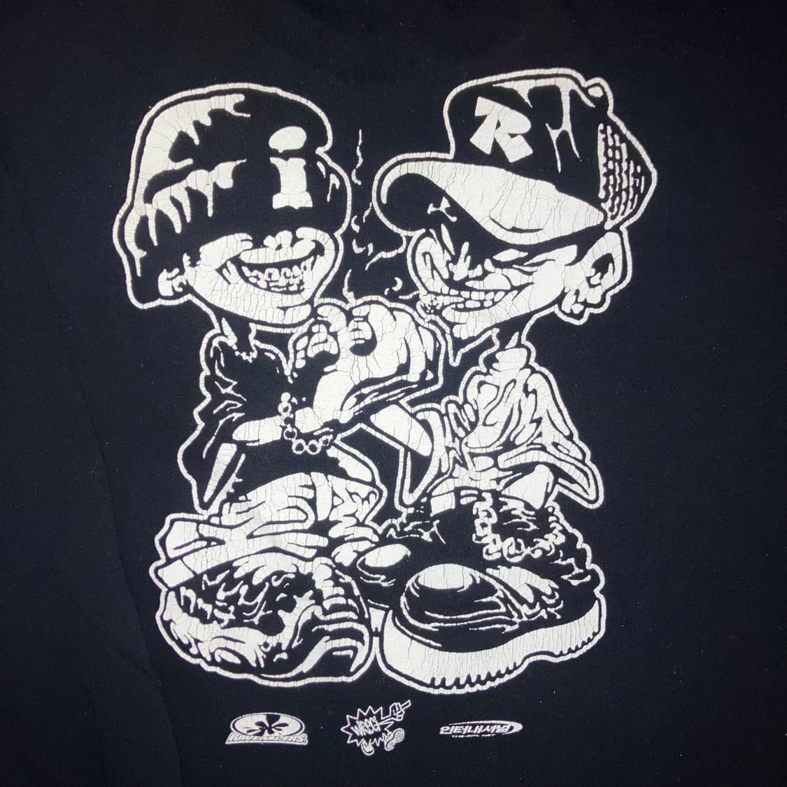 인터내셔널 x Rave Racers x wreckpack 티셔츠 상품이미지1