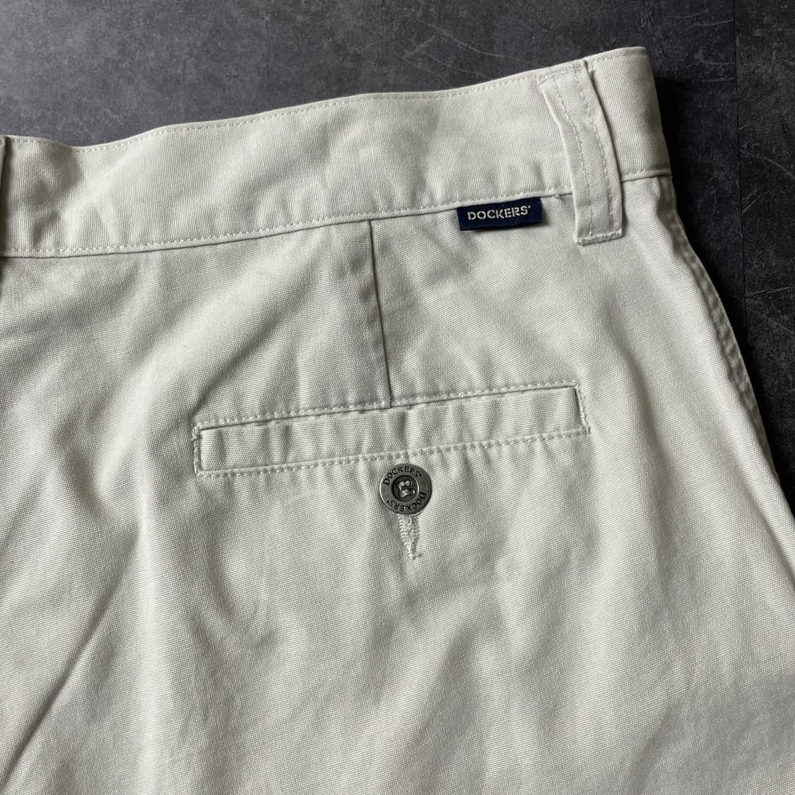 DOCKERS 다커즈 빈티지 아이보리 카고 하프 팬츠 A00752 상품이미지7