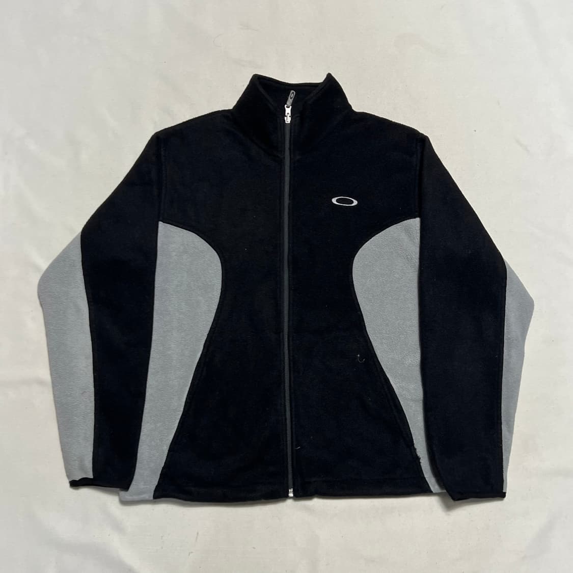 L 오클리 배색 블랙 플리스 상품이미지2