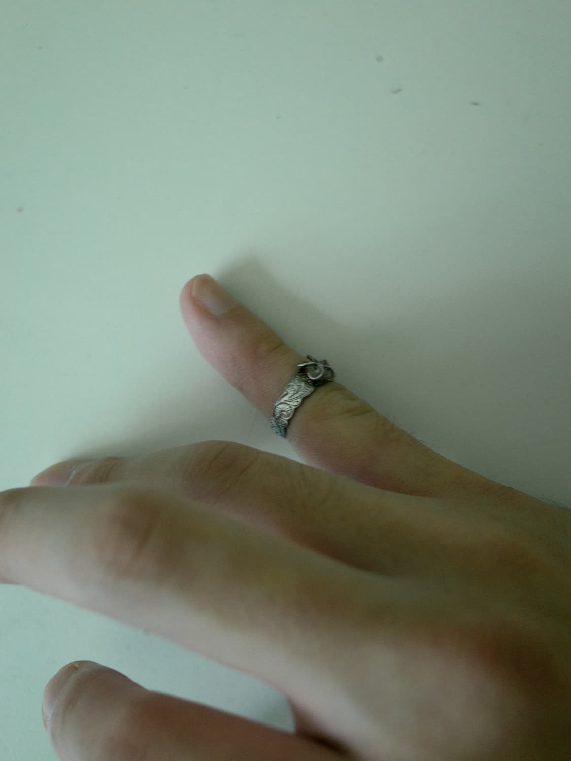 Japanese Vintage silver 925 flower ring 상품이미지6