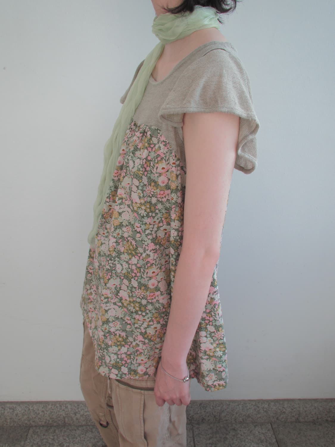 Micherim cotton linen blouse 상품이미지3