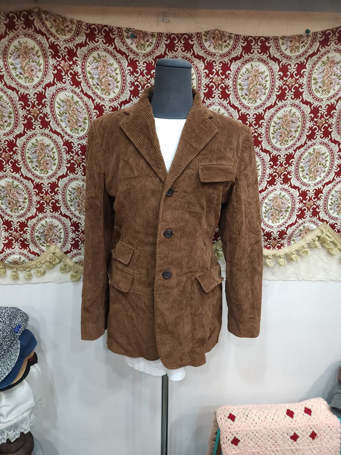 랄프로렌 90s 컬렉션 클래식 코듀로이 블레이저
​
 상품이미지1