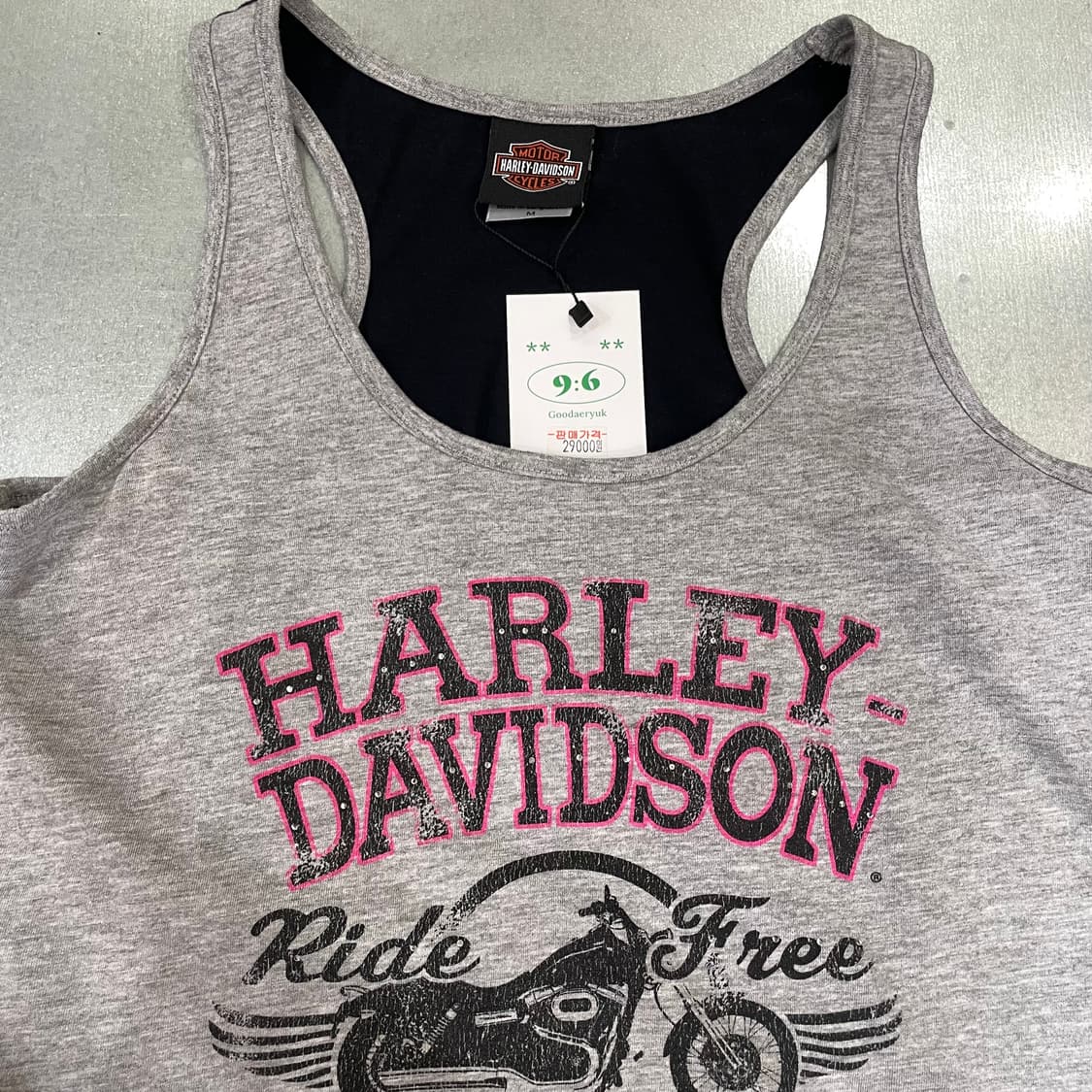 (M) Harley Davidson 할리데이비슨 슬리브리스 상품이미지8