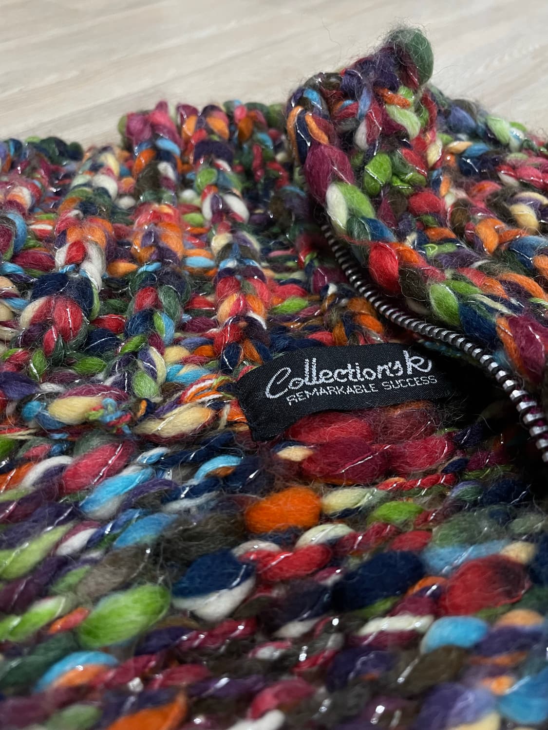 Collection K 니트집업 상품이미지5