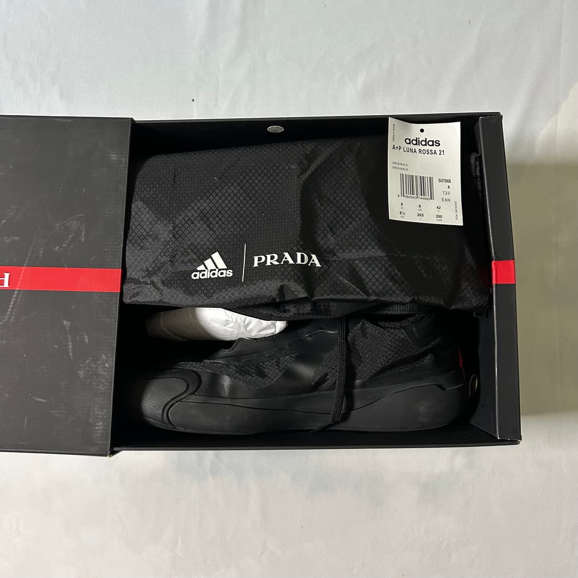 Adidas Prada A+P Luna Rossa 21 Black 상품이미지6