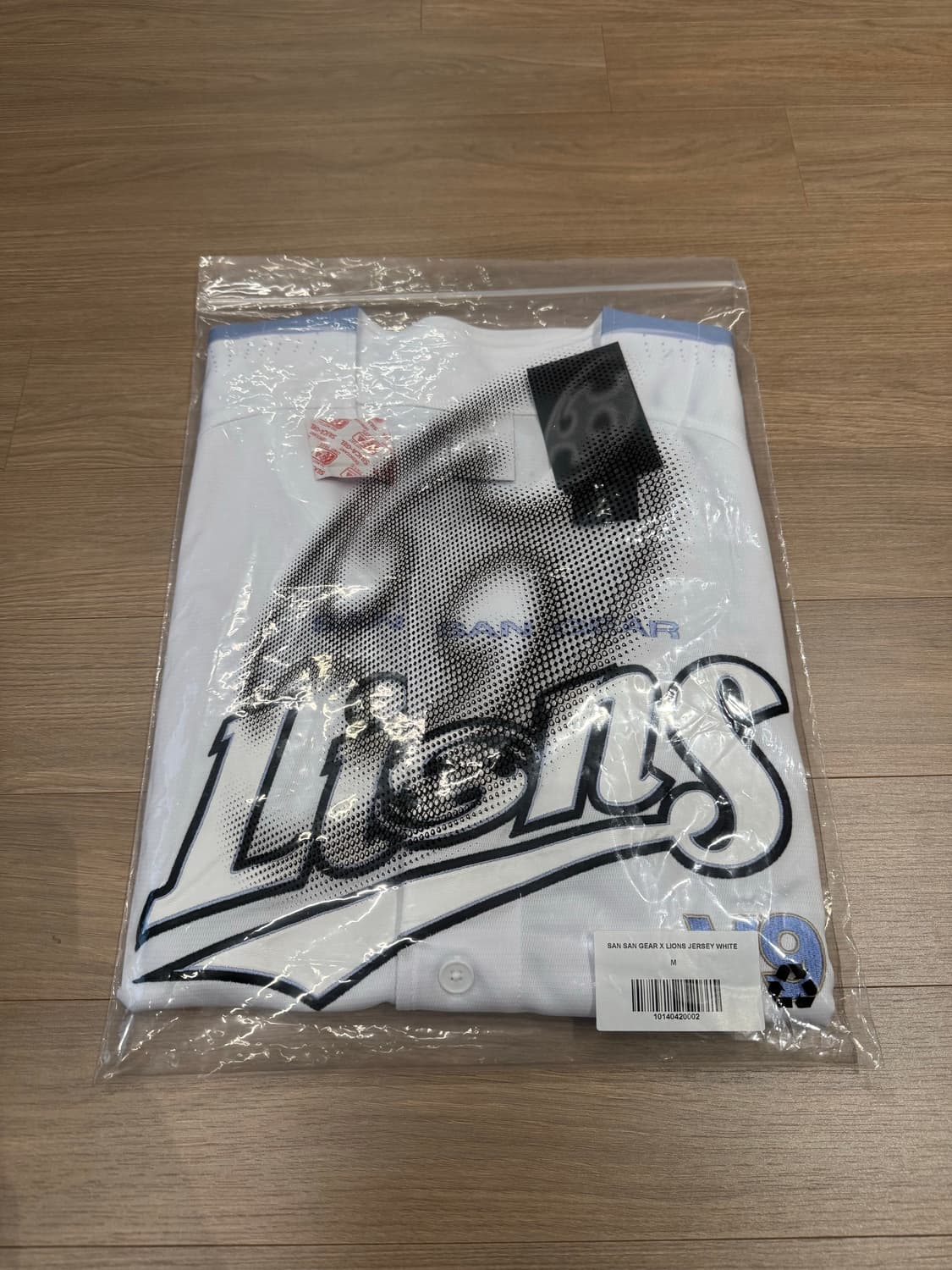 산산기어 x 삼성라이온즈 저지 화이트 상품이미지5