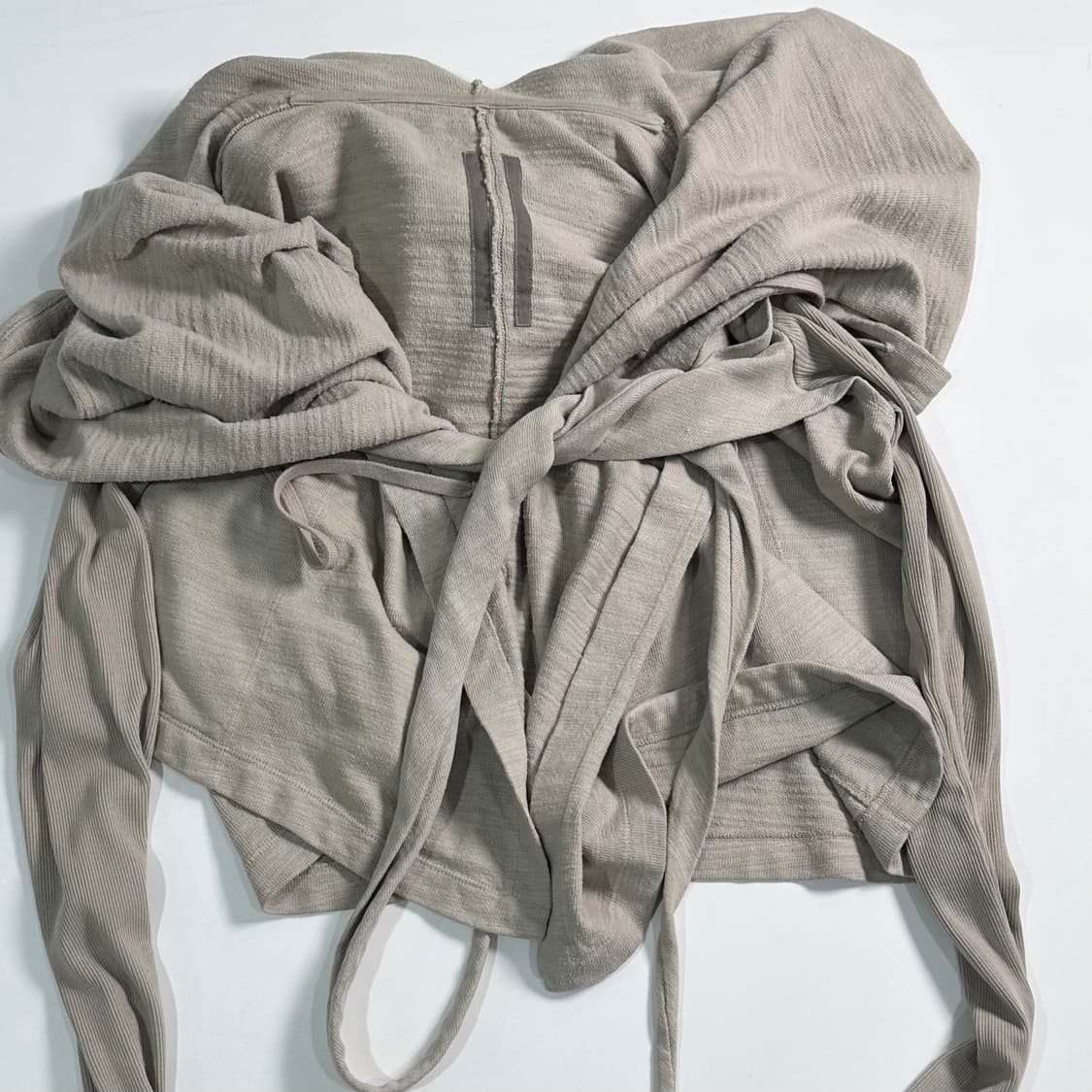 릭 오웬스 다크쉐도우 크롭 랩 후드집업  상품이미지5