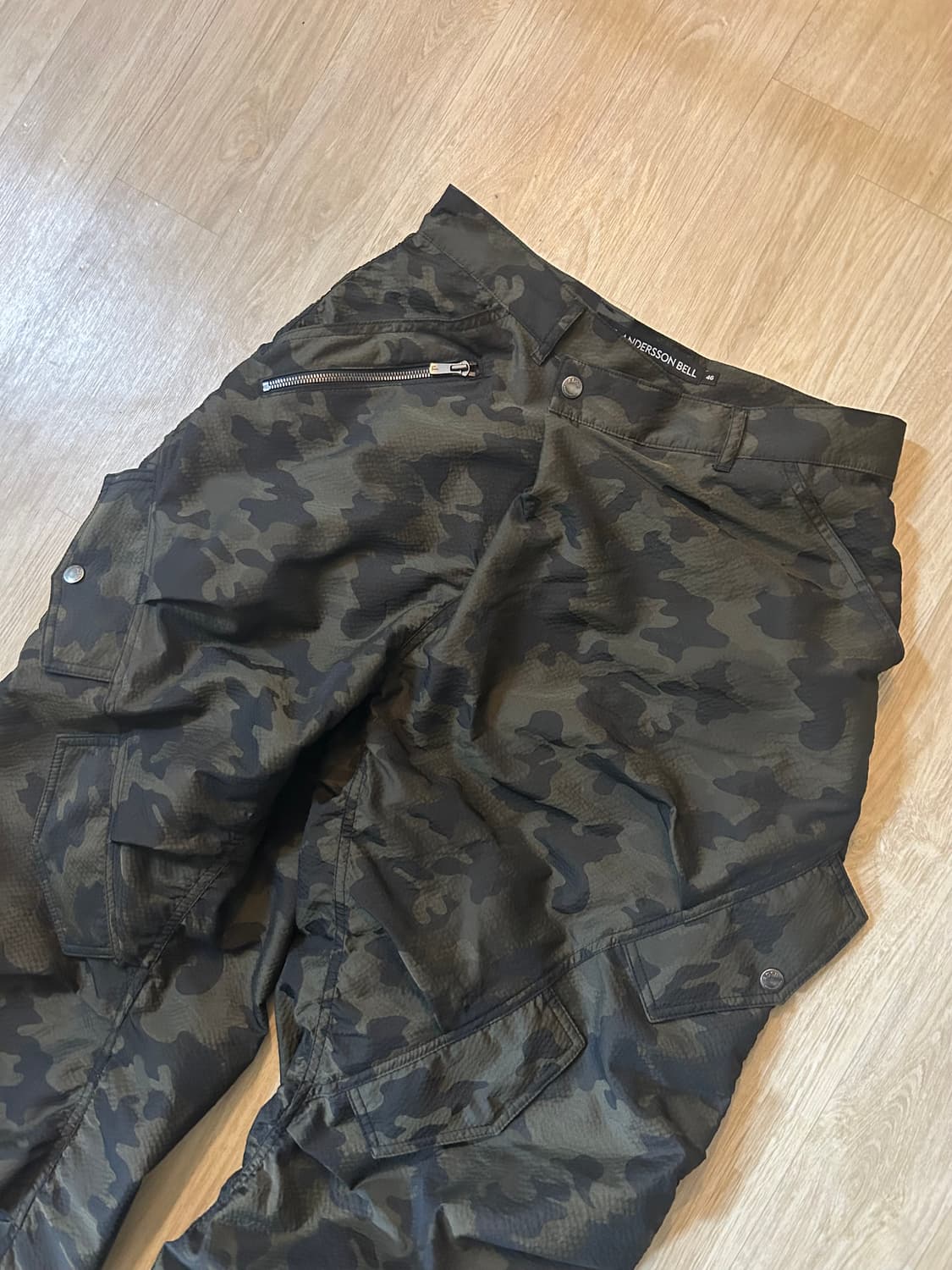 앤더슨벨 카모플라주 팬츠46 상품이미지4