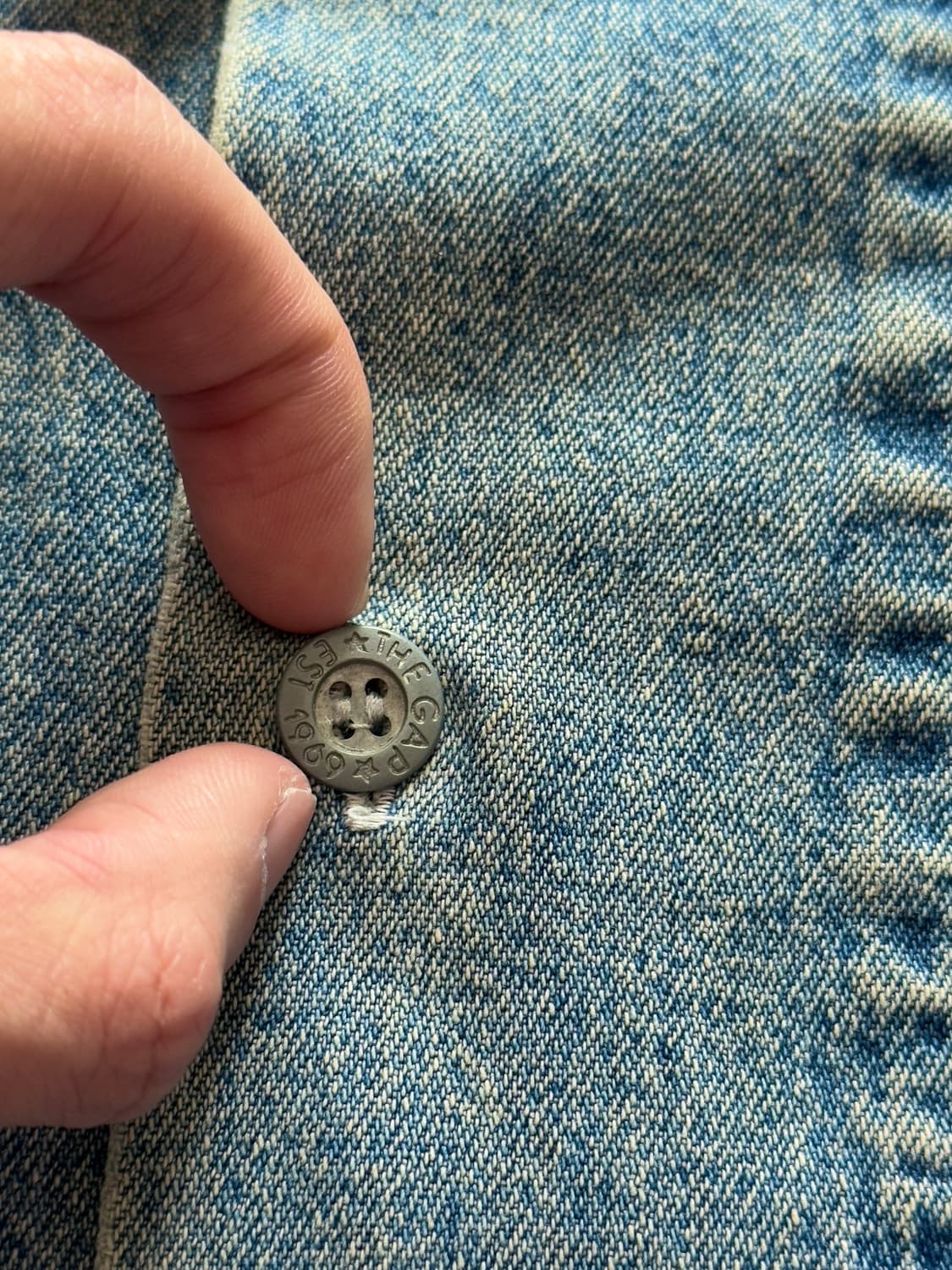 90s Old Gap denim shirt 상품이미지7