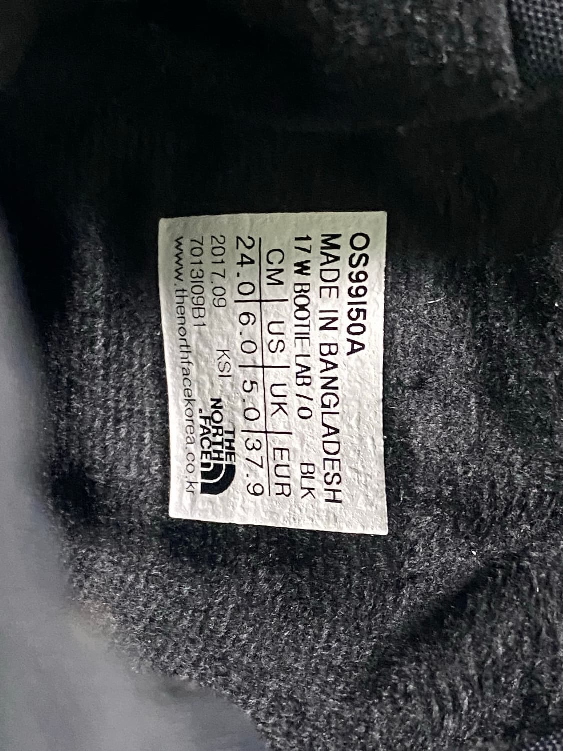 노스페이스 평창올림픽 패딩 부츠 상품이미지4