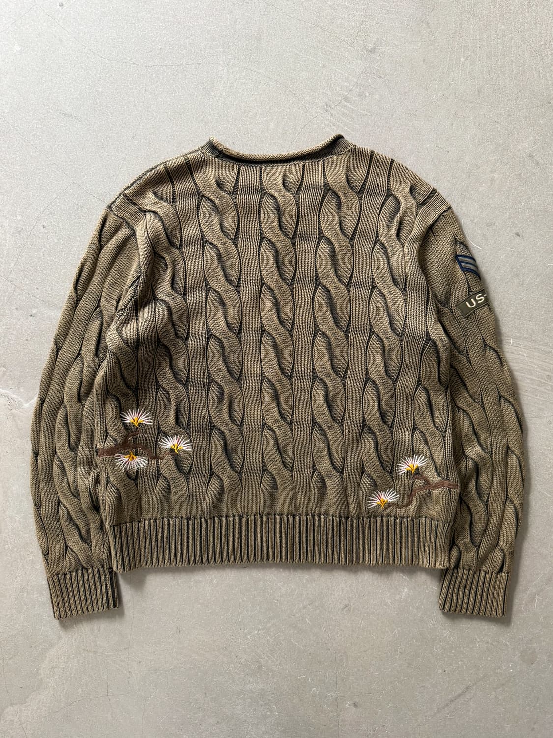 Polo Ralph Lauren Embroidered Cable Knit 상품이미지5