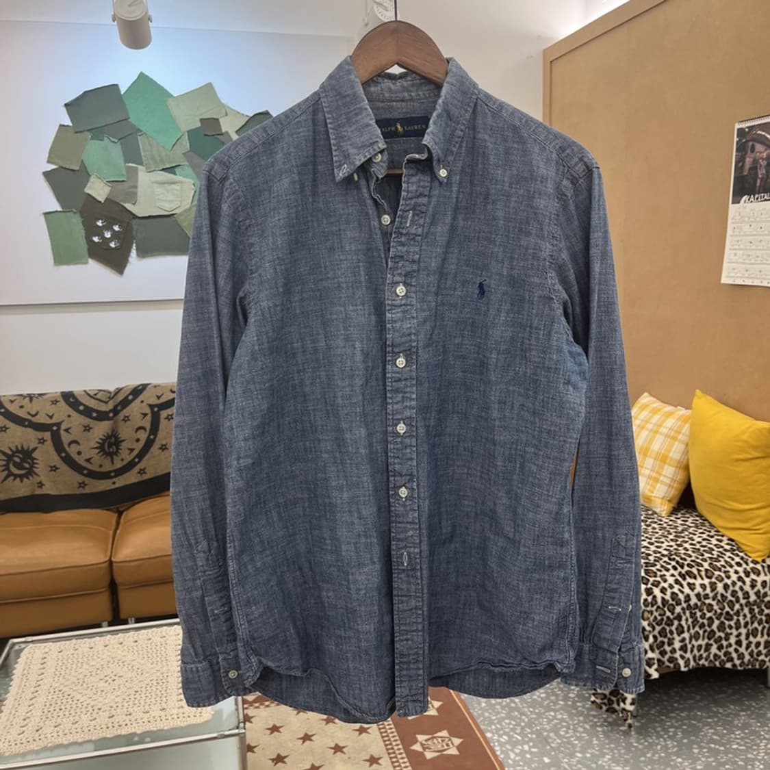 폴로 랄프로렌 레트로 컨트리 빈티지 셔츠 M C09935 상품이미지3