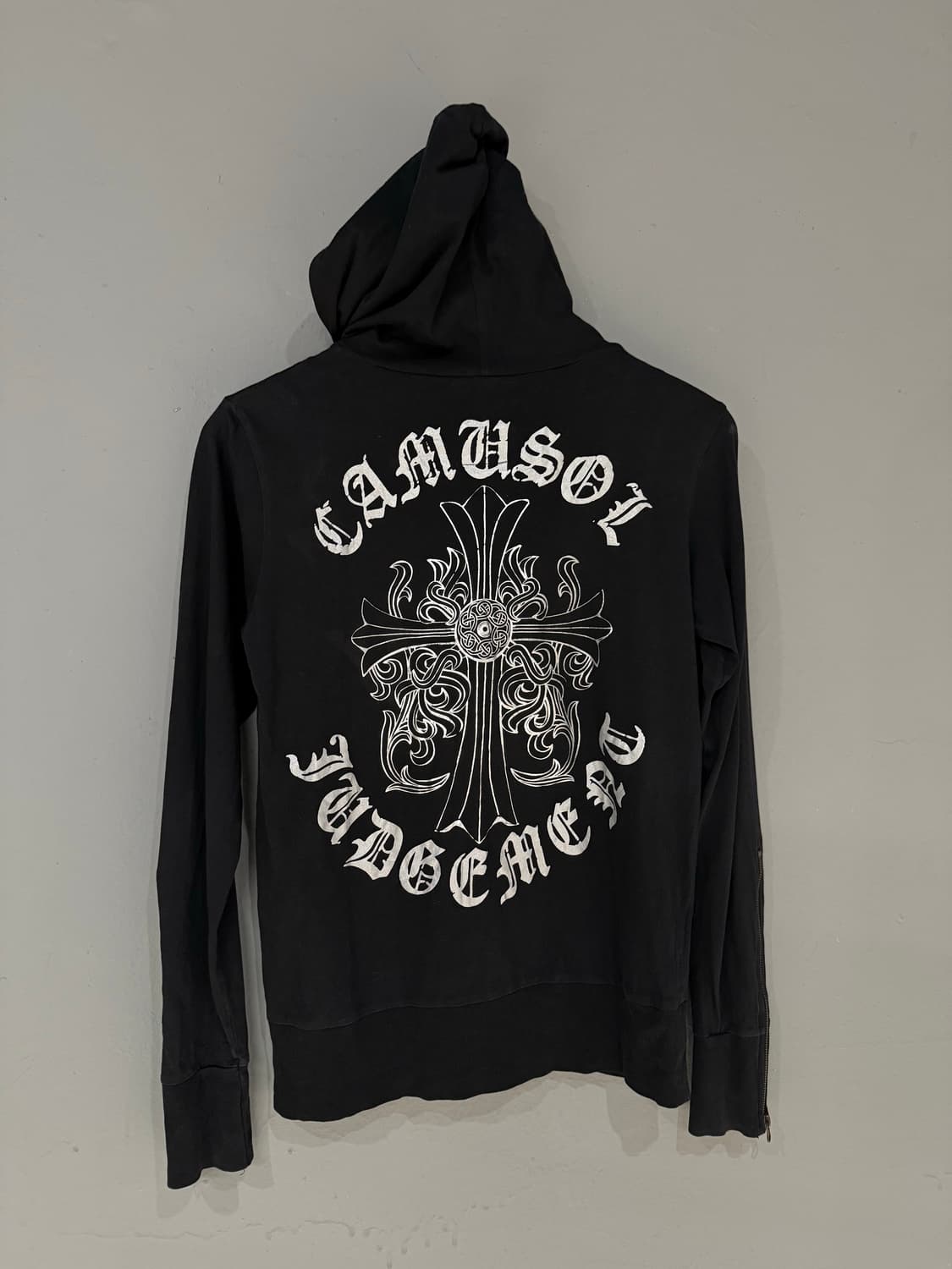 chrome printing detail 2-way hood zip-up 상품이미지9